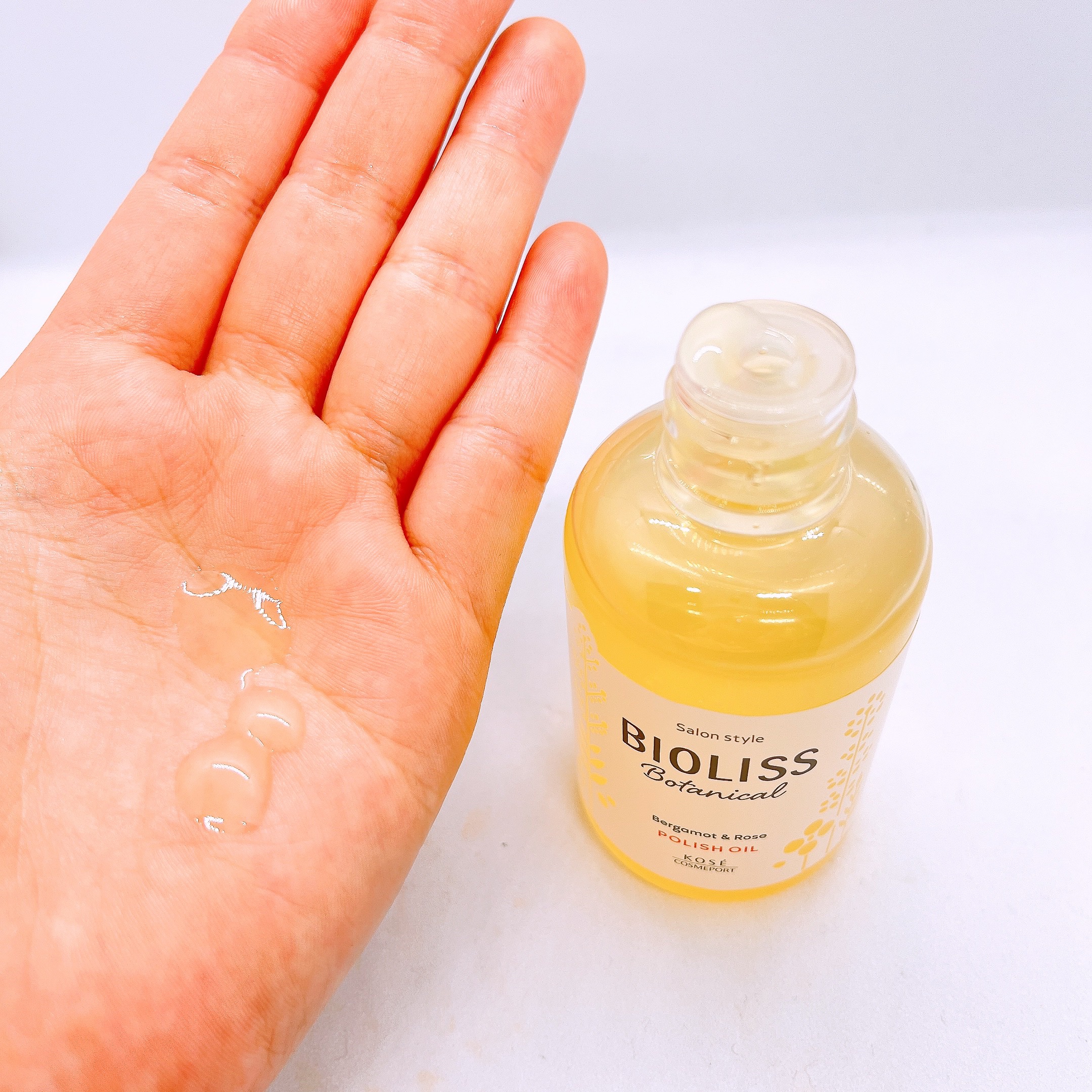 ボタニカル ポリッシュオイル/SSビオリス/ヘアオイルを使ったクチコミ（3枚目）