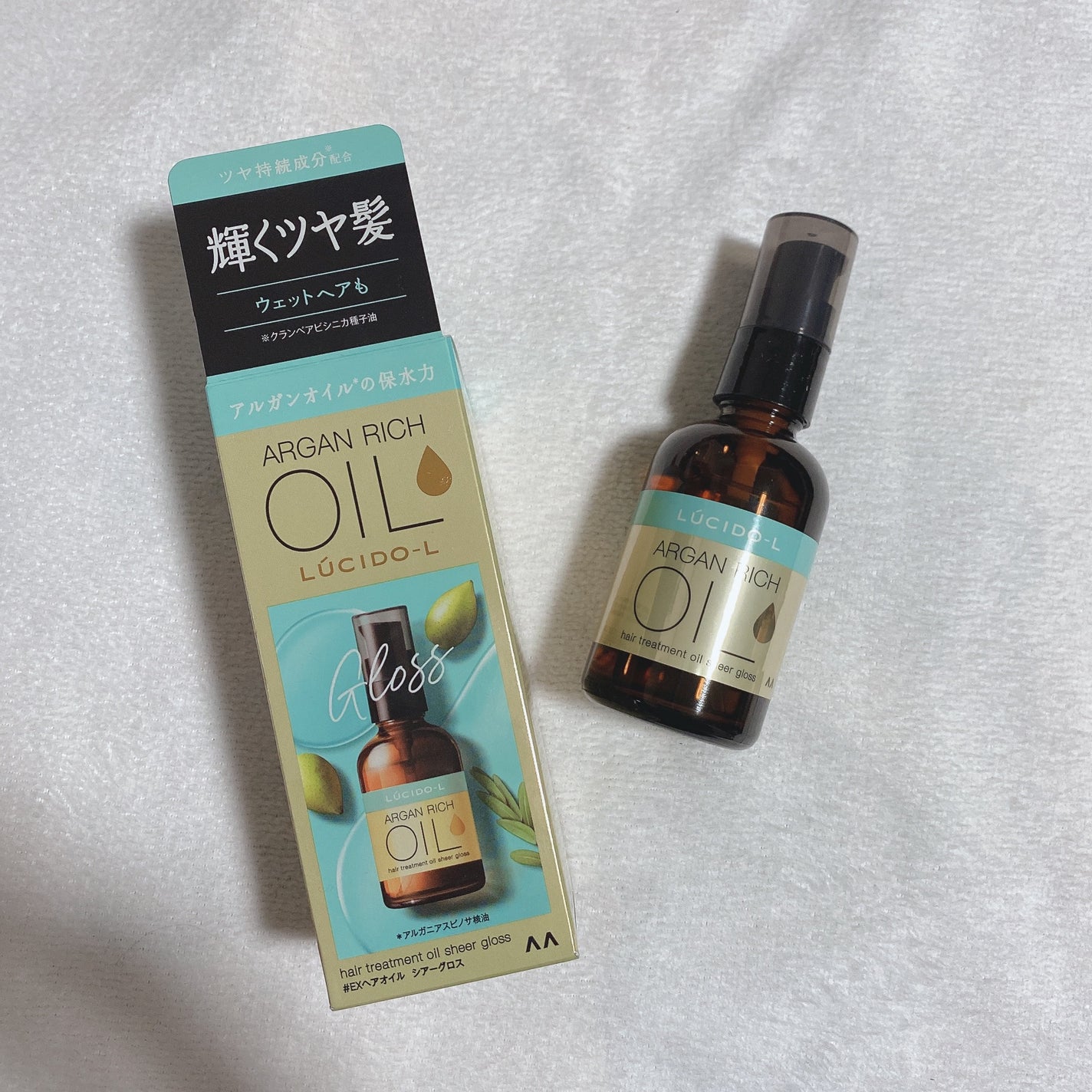 オイルトリートメント #EXヘアオイル シアーグロス/ルシードエル/ヘアオイルを使ったクチコミ(1枚目)
