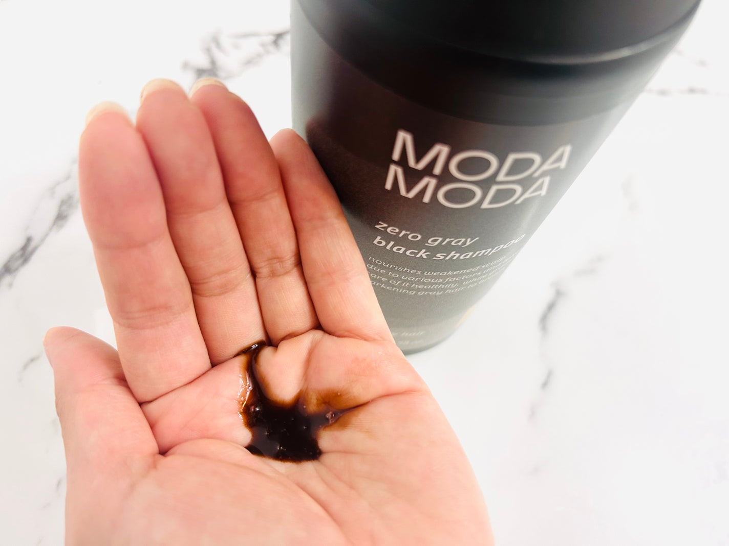 モダモダゼログレイシャンプー/MODAMODA/市販シャンプーを使ったクチコミ(2枚目)