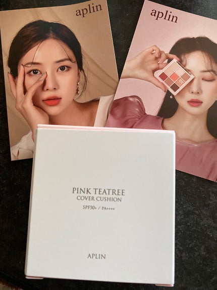ピンクティーツリーカバークッション/APLIN/クッションファンデーションを使ったクチコミ(2枚目)