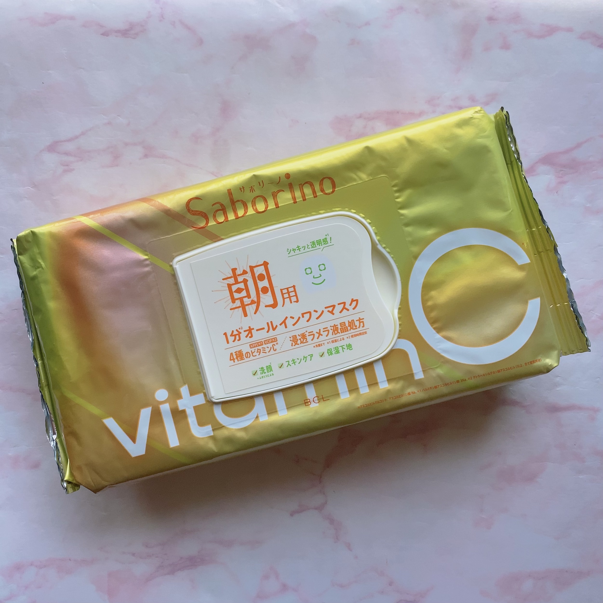 目ざまシート ビタットC/サボリーノ/シートマスク・パックを使ったクチコミ（1枚目）