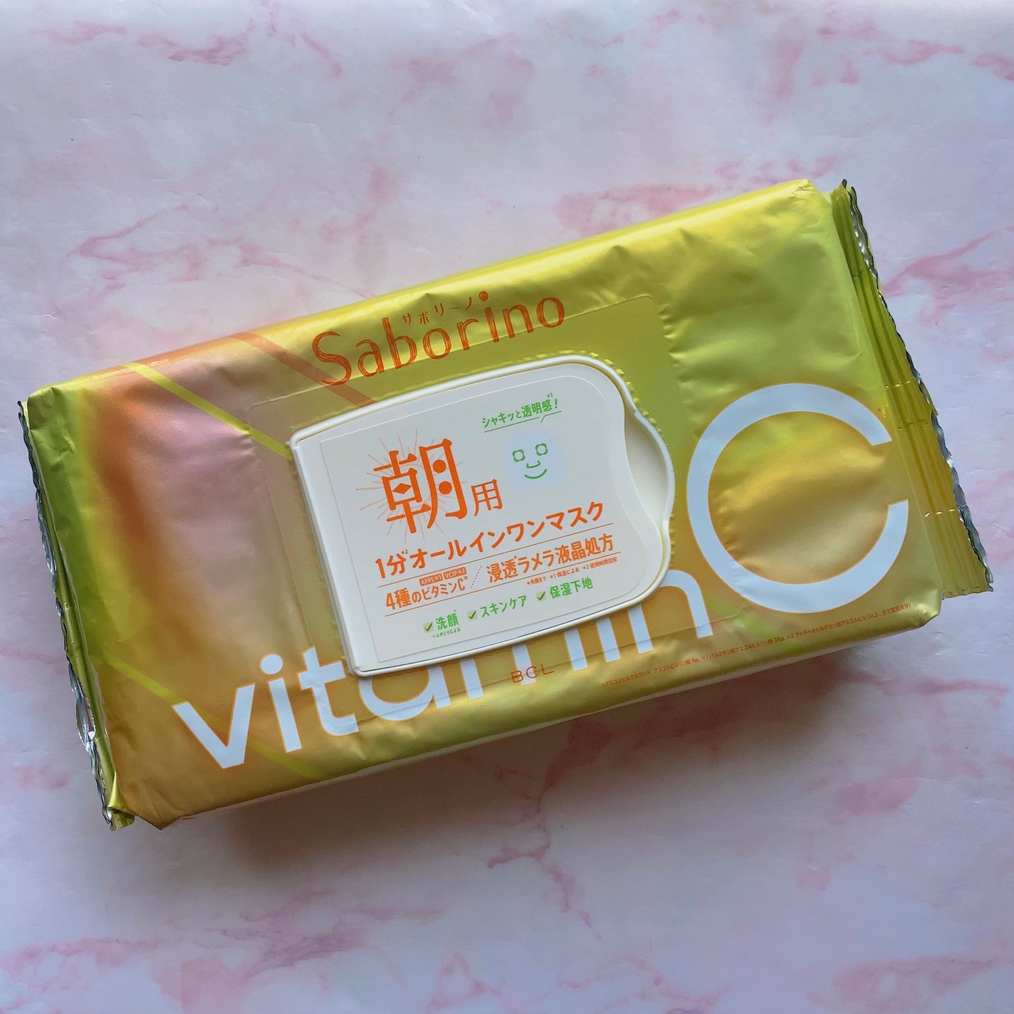 目ざまシート ビタットC/サボリーノ/シートマスク・パックを使ったクチコミ(1枚目)