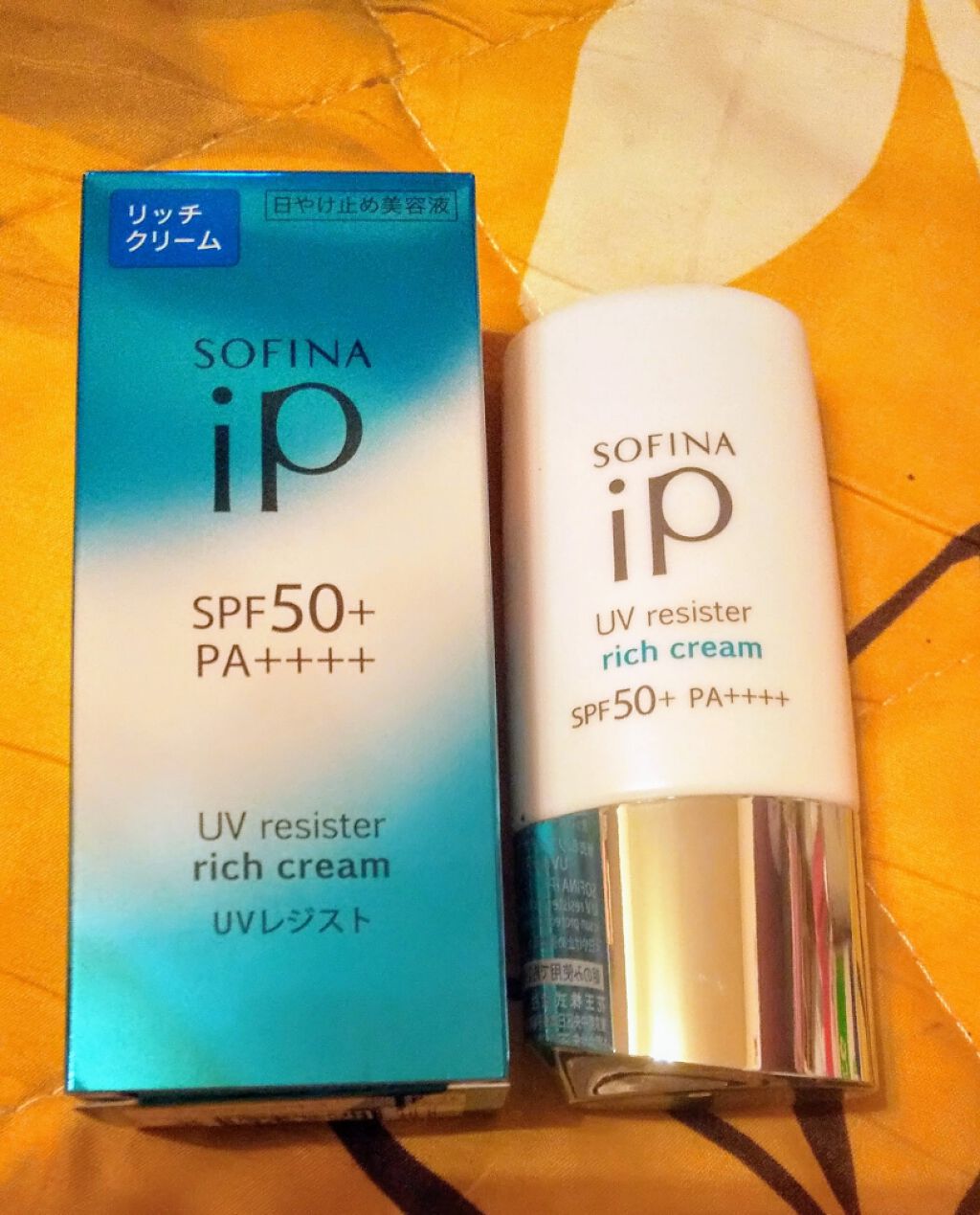 SOFINA iP UV レジスト リッチクリーム/SOFINA iP/日焼け止め・UVケアを使ったクチコミ(1枚目)