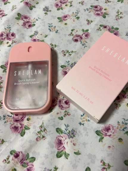 Quick Refresh ブラシクリーナースプレー/SHEGLAM/メイクブラシを使ったクチコミ(1枚目)
