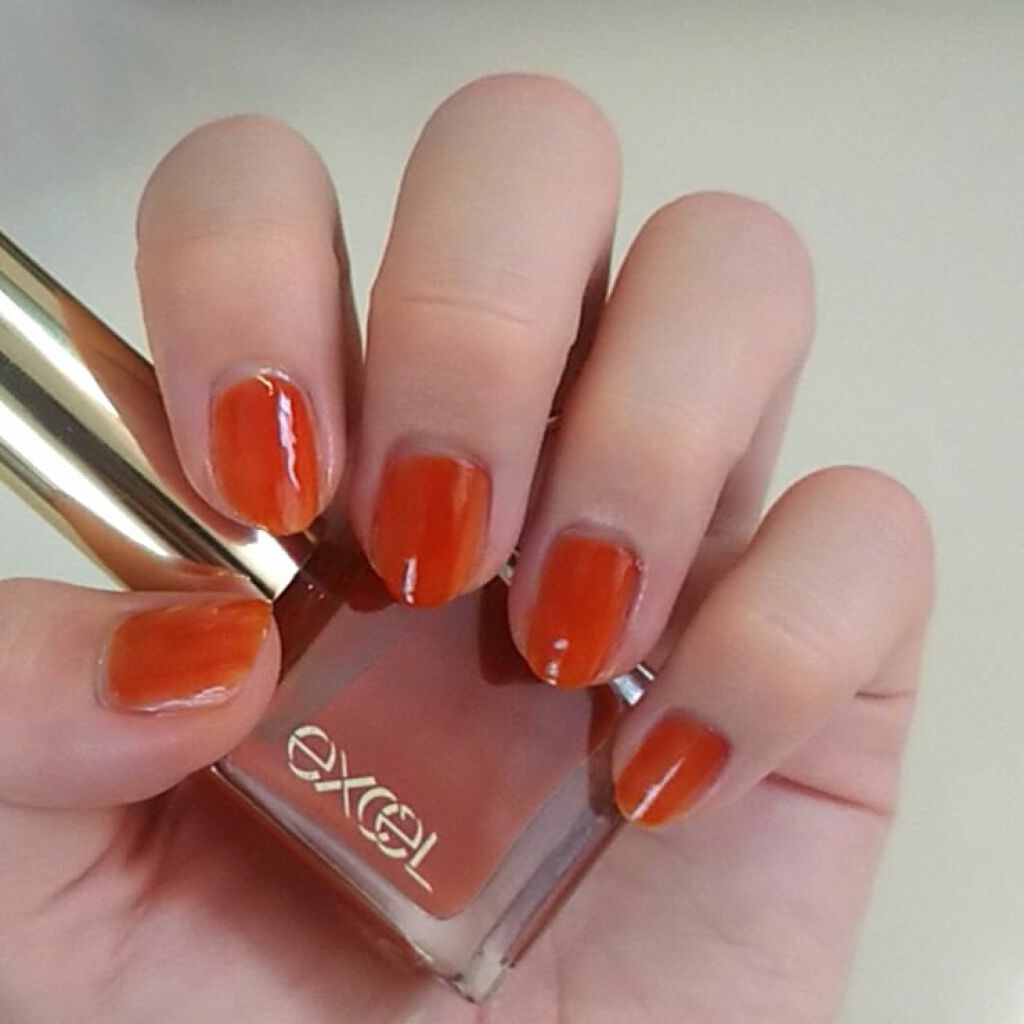 エクセル ネイルポリッシュ N NL29 キャラメリゼシロップ/excel/マニキュアを使ったクチコミ（3枚目）