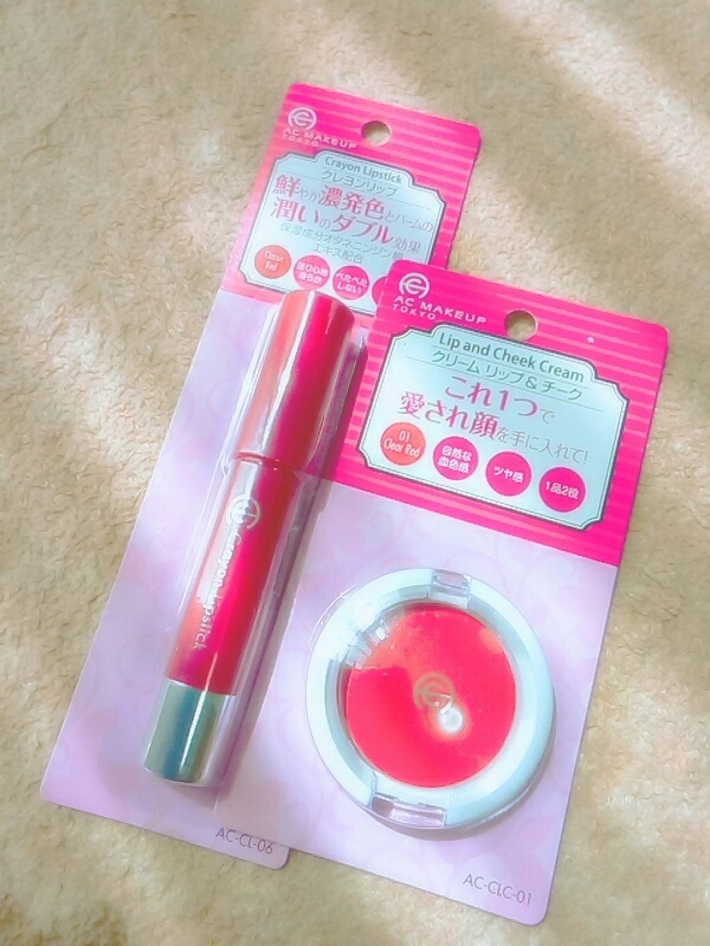AC クレヨンリップ/AC MAKEUP/口紅を使ったクチコミ（1枚目）