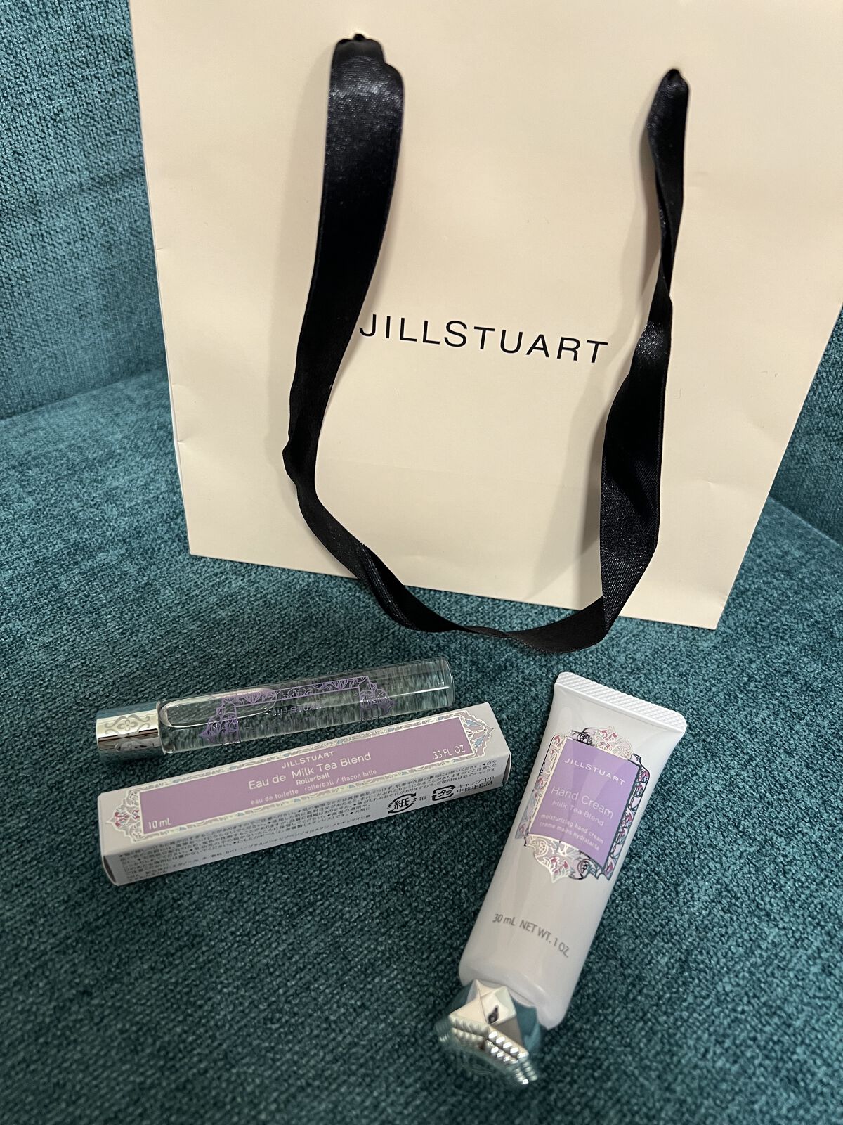 ハンドクリーム ミルクティーブレンド/JILL STUART/ハンドクリームを使ったクチコミ（1枚目）