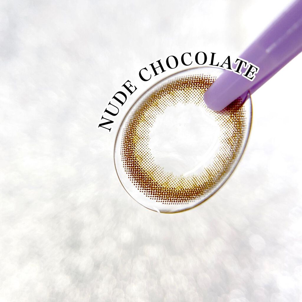 LIL MOON 1day チョコレート/LILMOON/ワンデー（１DAY）カラコンを使ったクチコミ（2枚目）