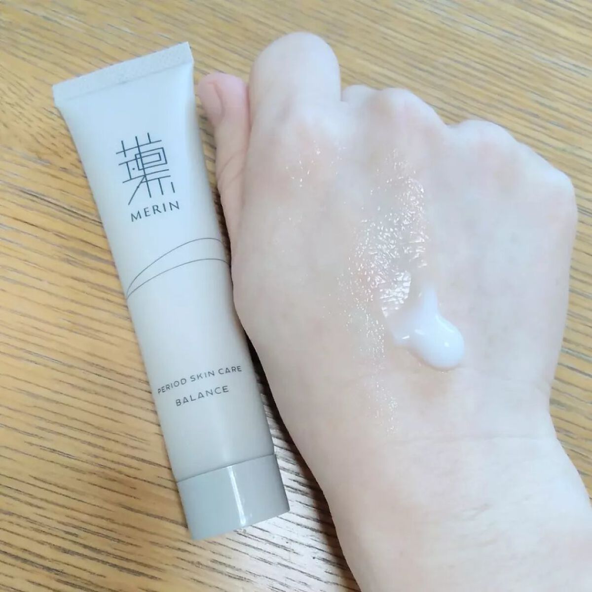 ピリオドスキンケア 美容ジェルクリーム マンスリーセット /MERIN/スキンケアキットを使ったクチコミ（2枚目）