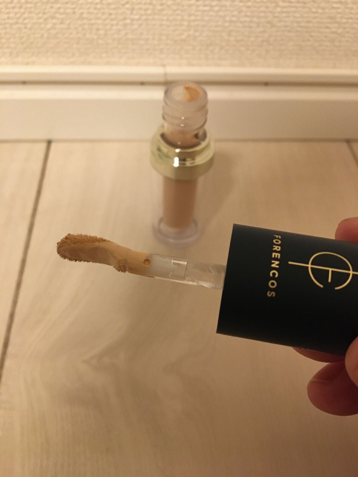 タトゥーウォータープルーフスカーコンシーラー/フォレンコス/リキッドコンシーラーを使ったクチコミ(2枚目)