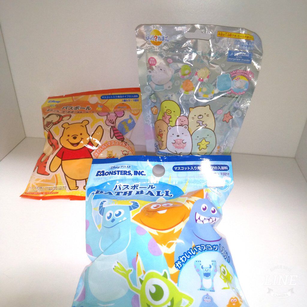 びっくらたまご 入浴剤 すみっコぐらし/バンダイ/炭酸系入浴剤を使ったクチコミ（2枚目）