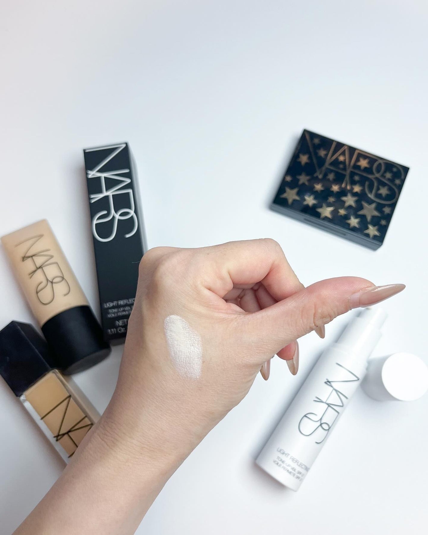 ライトリフレクティング トーンアップヴェール/NARS/化粧下地を使ったクチコミ(4枚目)