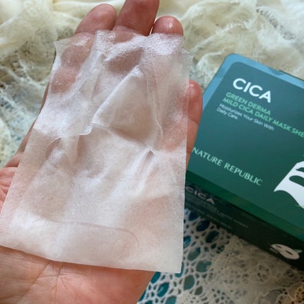 グリーン ダーマCICAビックトナー/ネイチャーリパブリック/化粧水を使ったクチコミ(8枚目)