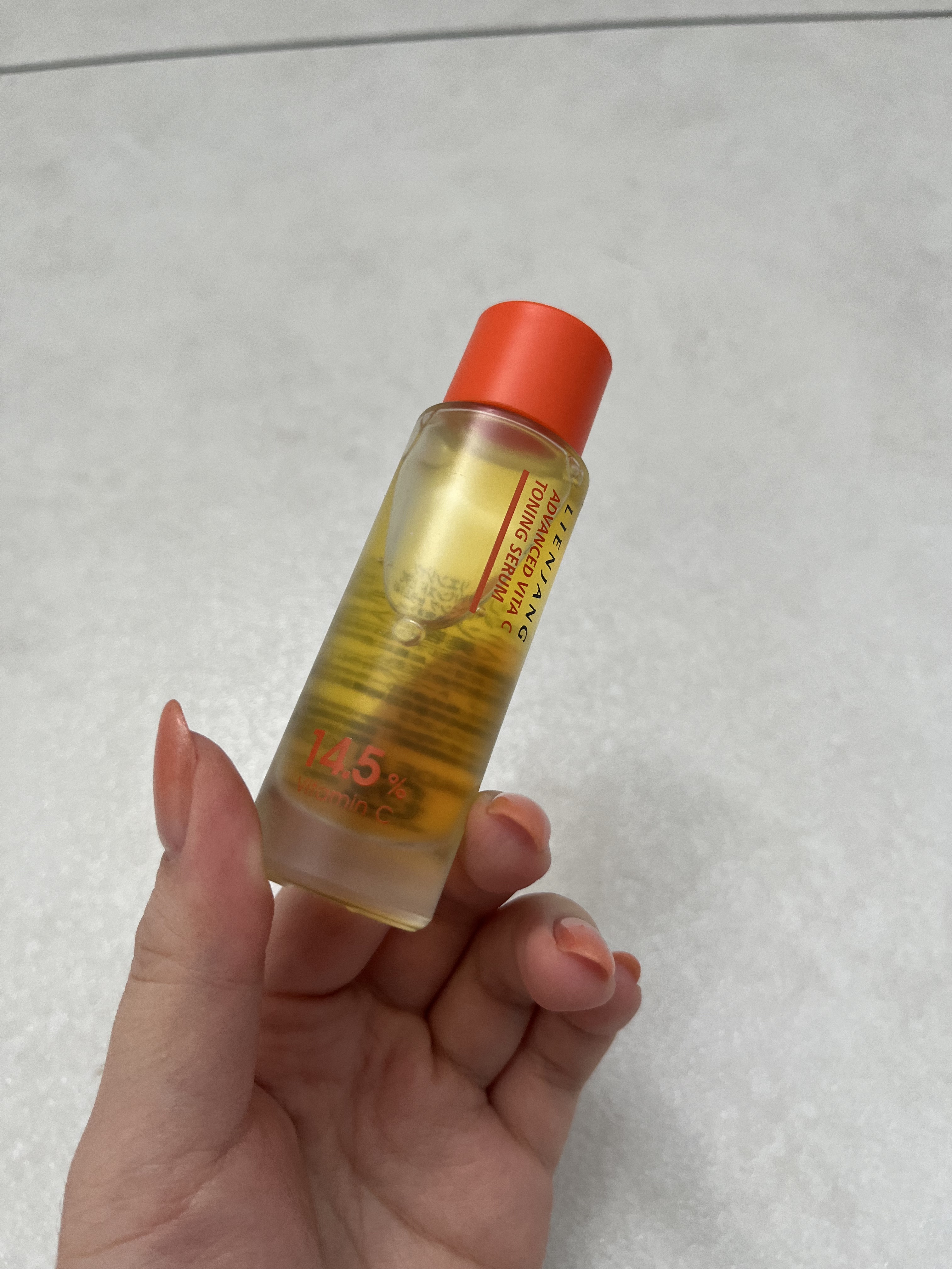 アドバンスド ビタC トーニング セラム14.5/リエンジャン/美容液を使ったクチコミ（3枚目）