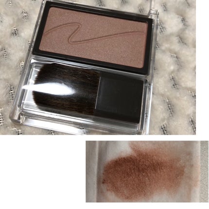 チークブラッシュ/CEZANNE/パウダーチークを使ったクチコミ(2枚目)