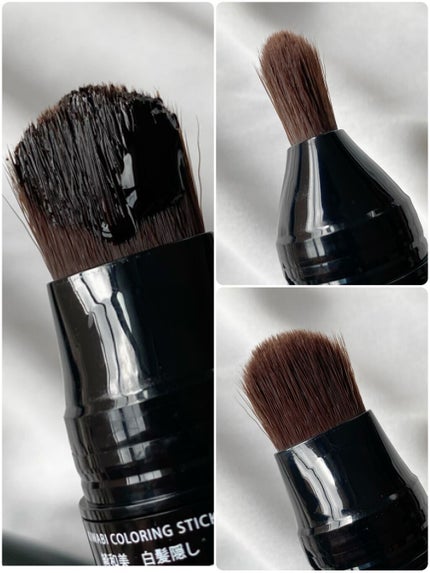 白髪隠しカラーリングブラシ/綺和美/ヘアカラーを使ったクチコミ(2枚目)