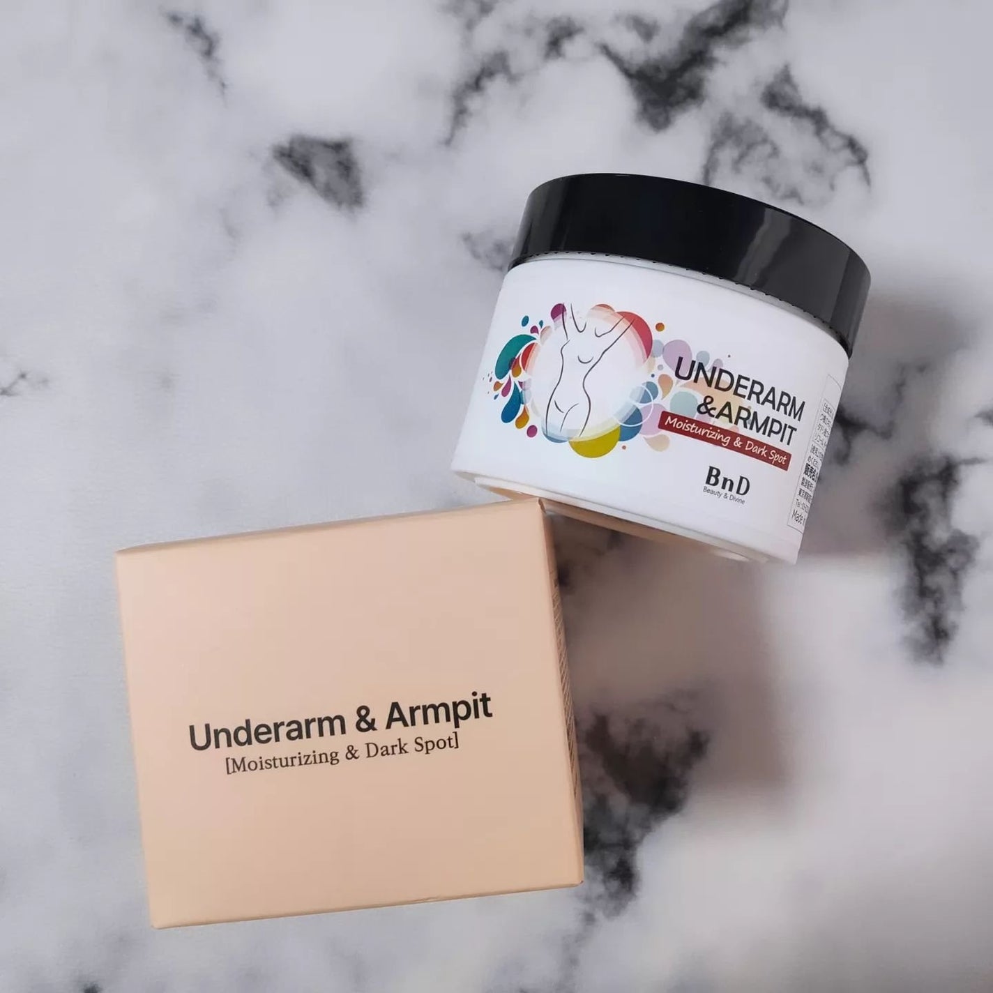 BnDアンダーアームクリーム(ボディクリーム)/BnD/デリケートゾーンケアを使ったクチコミ(1枚目)