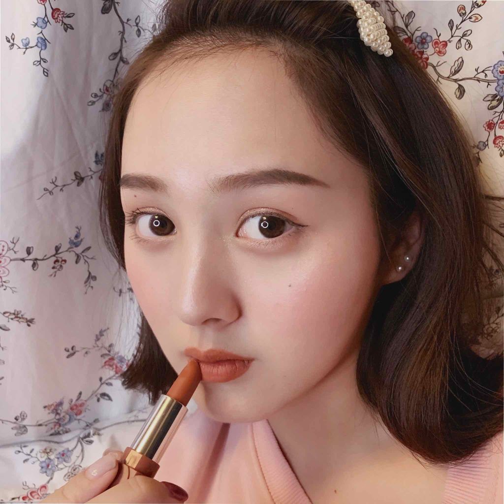 ディア マイブルーミング リップトーク マット/ETUDE/口紅を使ったクチコミ（2枚目）