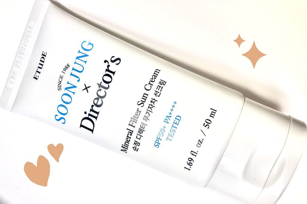 スジョンディレクターズUV スンジョン ディレクターズ ミネラルUV/ETUDE/日焼け止めクリームを使ったクチコミ（1枚目）