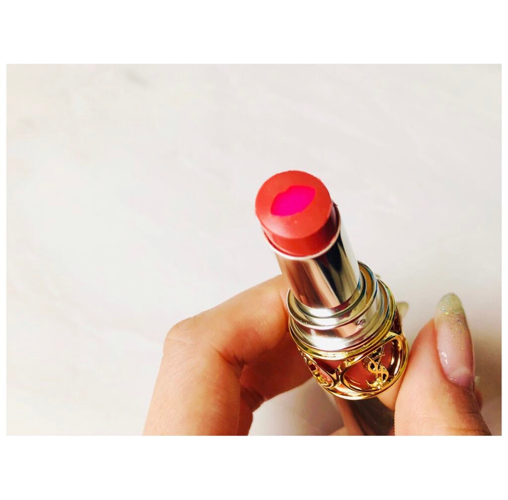 ヴォリュプテ ティントインバーム/YVES SAINT LAURENT BEAUTE/口紅を使ったクチコミ(1枚目)