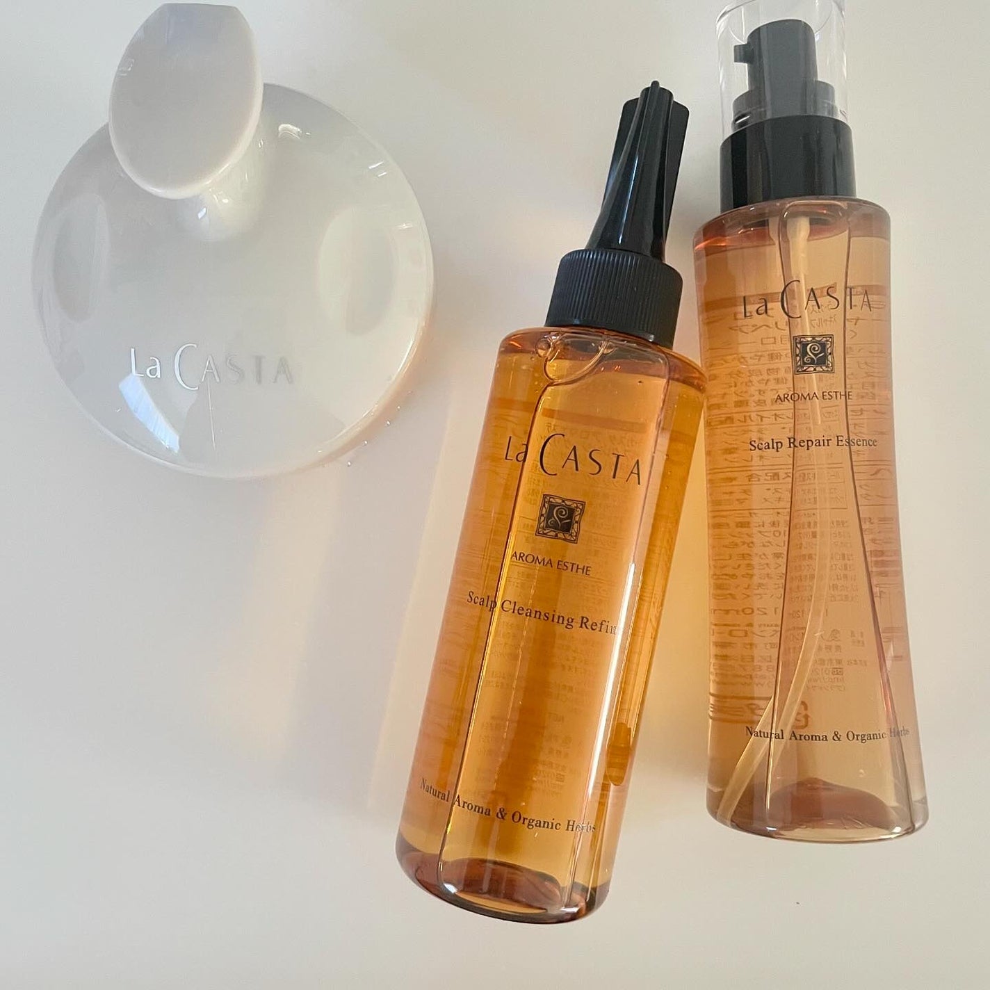 アロマエステ スキャルプ クリア クレンジング N/ラ・カスタ/頭皮クレンジングを使ったクチコミ(2枚目)