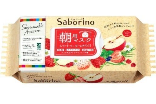 目ざまシート AB 22<アップル&ベリーの香り>/サボリーノ/シートマスク・パックを使ったクチコミ(1枚目)