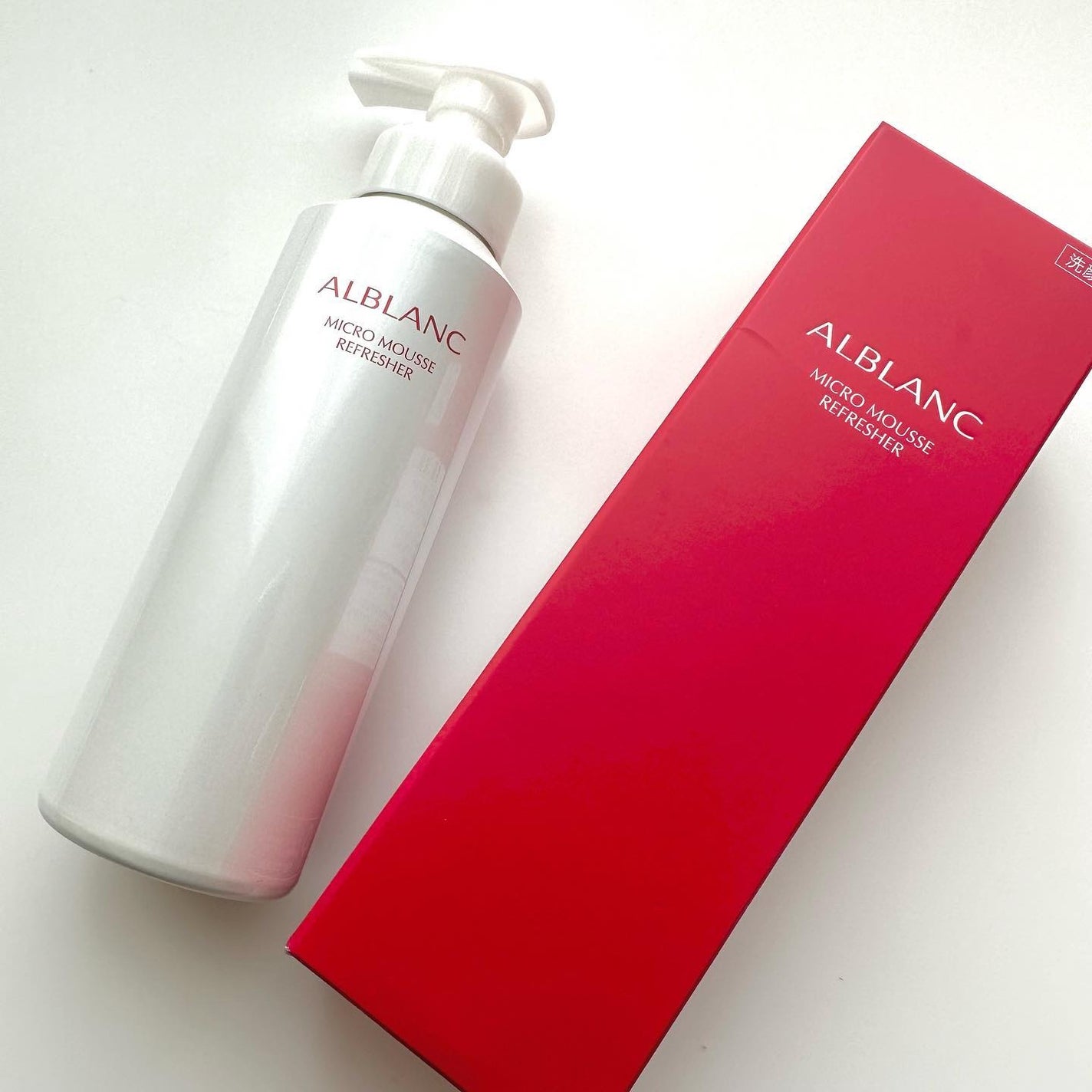 マイクロムース リフレッシャー/ALBLANC/泡洗顔を使ったクチコミ(5枚目)