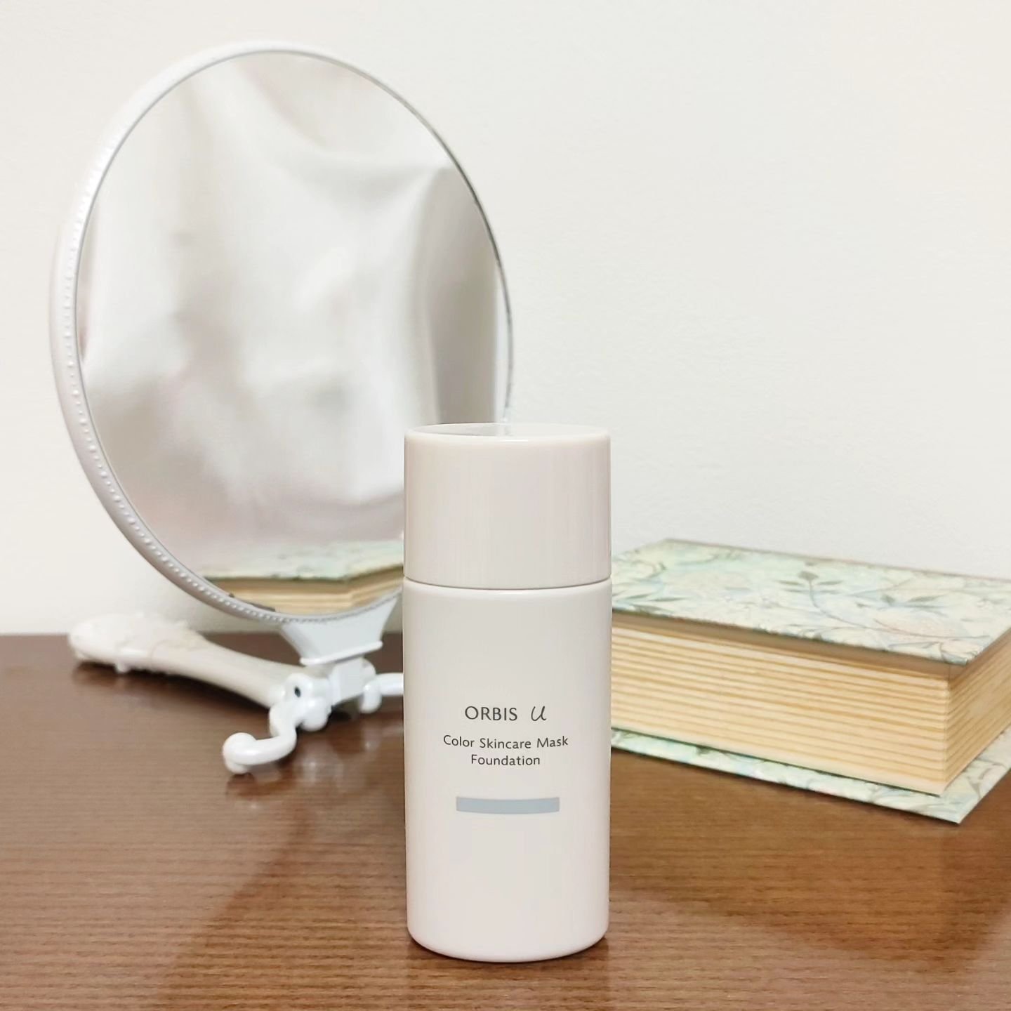 オルビスユー カラースキンケアマスク ファンデーション ナチュラル 02/オルビス/リキッドファンデーションを使ったクチコミ（1枚目）