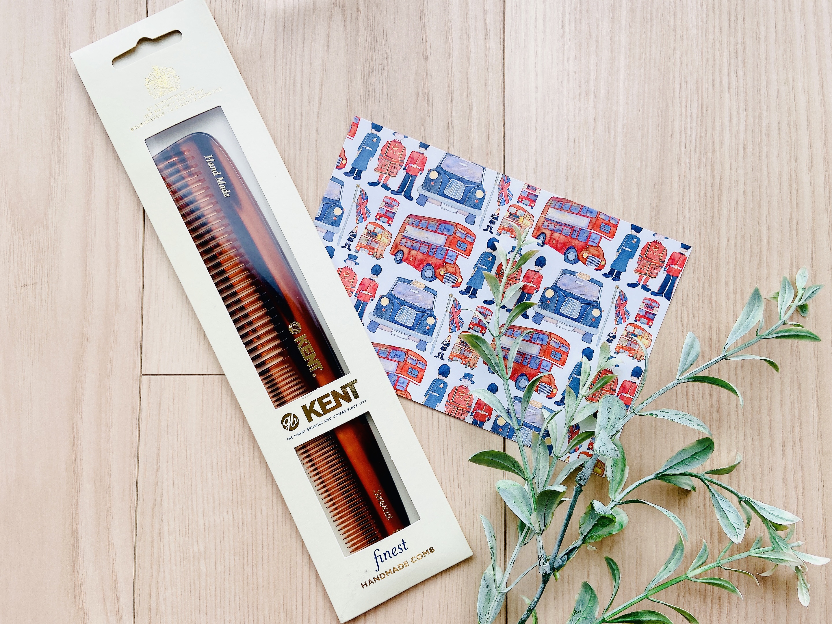 ドレッサーコーム 9T/G.B.KENT/ヘアコームを使ったクチコミ（2枚目）