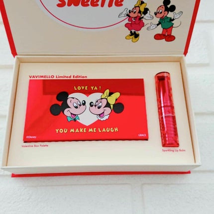 <Mickey&Minnie> Holiday Edition Gift Box/VAVI MELLO/アイシャドウパレットを使ったクチコミ(2枚目)