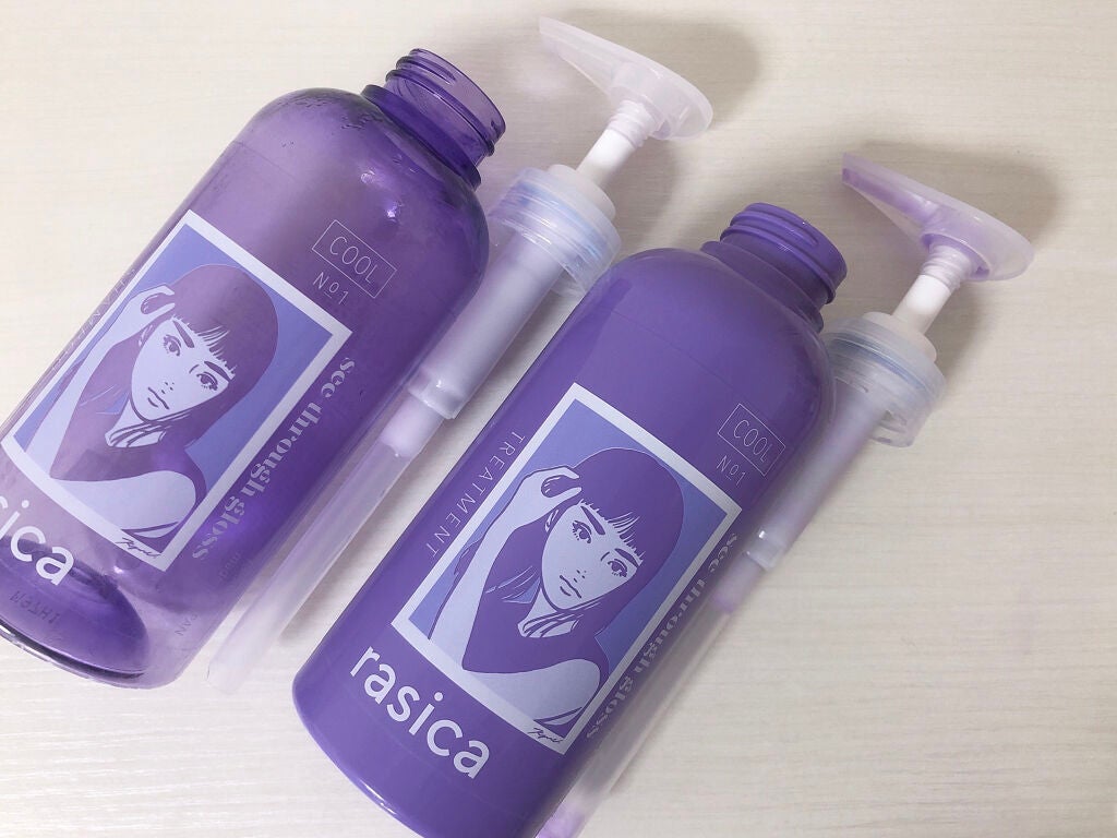シースルーグロスシャンプー/トリートメント/rasica/市販シャンプーを使ったクチコミ(2枚目)