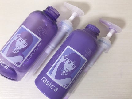 シースルーグロスシャンプー/トリートメント/rasica/市販シャンプーを使ったクチコミ(2枚目)