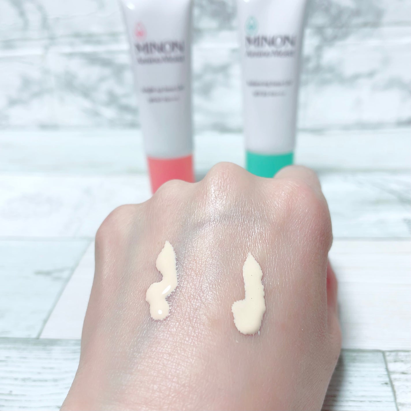 ミノン アミノモイスト ブライトアップベース UV/ミノン/化粧下地を使ったクチコミ(1枚目)