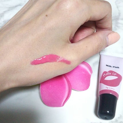 マットリップD/DAISO/口紅を使ったクチコミ(3枚目)