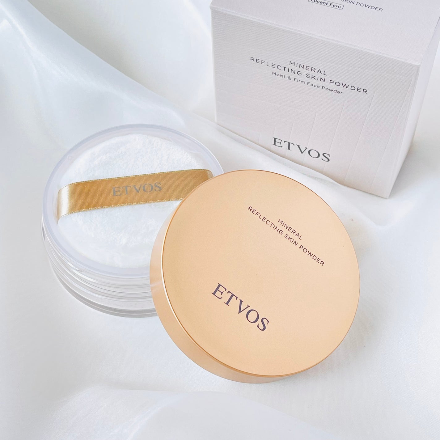 ミネラルリフレクティングスキンパウダー/エトヴォス/ルースパウダーを使ったクチコミ(3枚目)