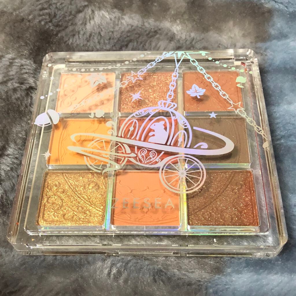 クォーツ 9色アイシャドウパレット(ドリームランドアイシャドウ)/ZEESEA/アイシャドウパレットを使ったクチコミ(7枚目)