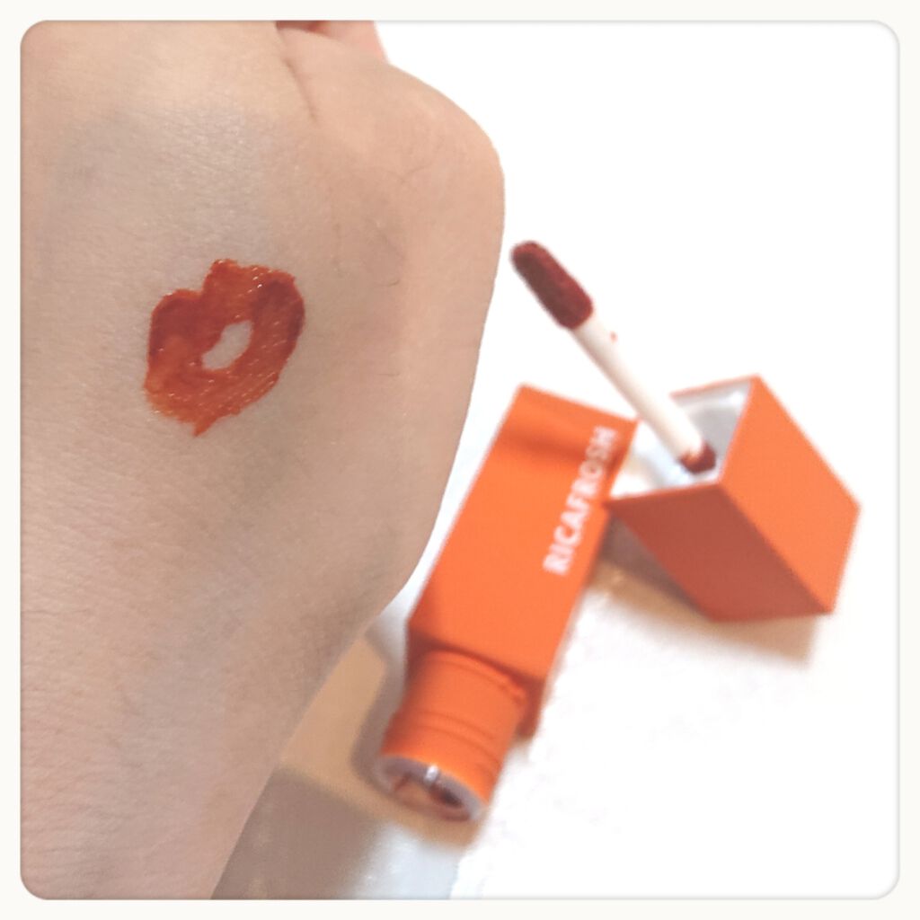 ジューシーリブティント/RICAFROSH/リップティントを使ったクチコミ（1枚目）