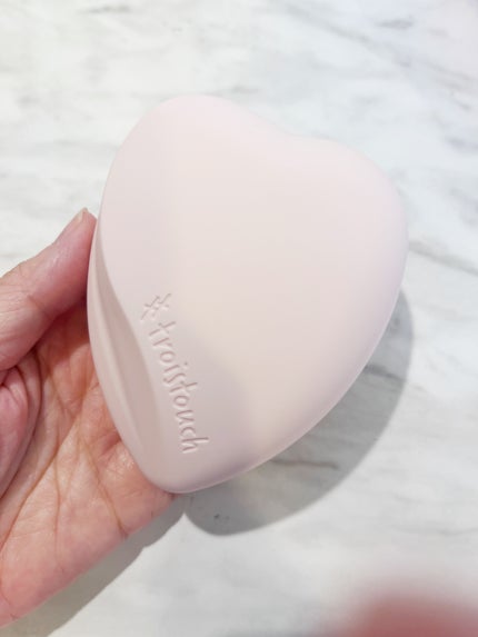 トワタッチ ハートクッション グロウメッシュ/troistouch/クッションファンデーションを使ったクチコミ(2枚目)