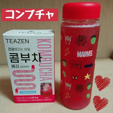 コンブチャ/TEAZEN/コンブチャを使ったクチコミ(1枚目)
