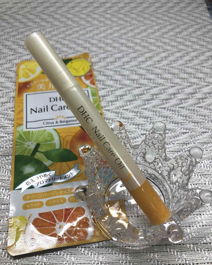 ネイルケアオイル シトラス&ベルガモット/DHC/ネイルオイル・トリートメントを使ったクチコミ(1枚目)