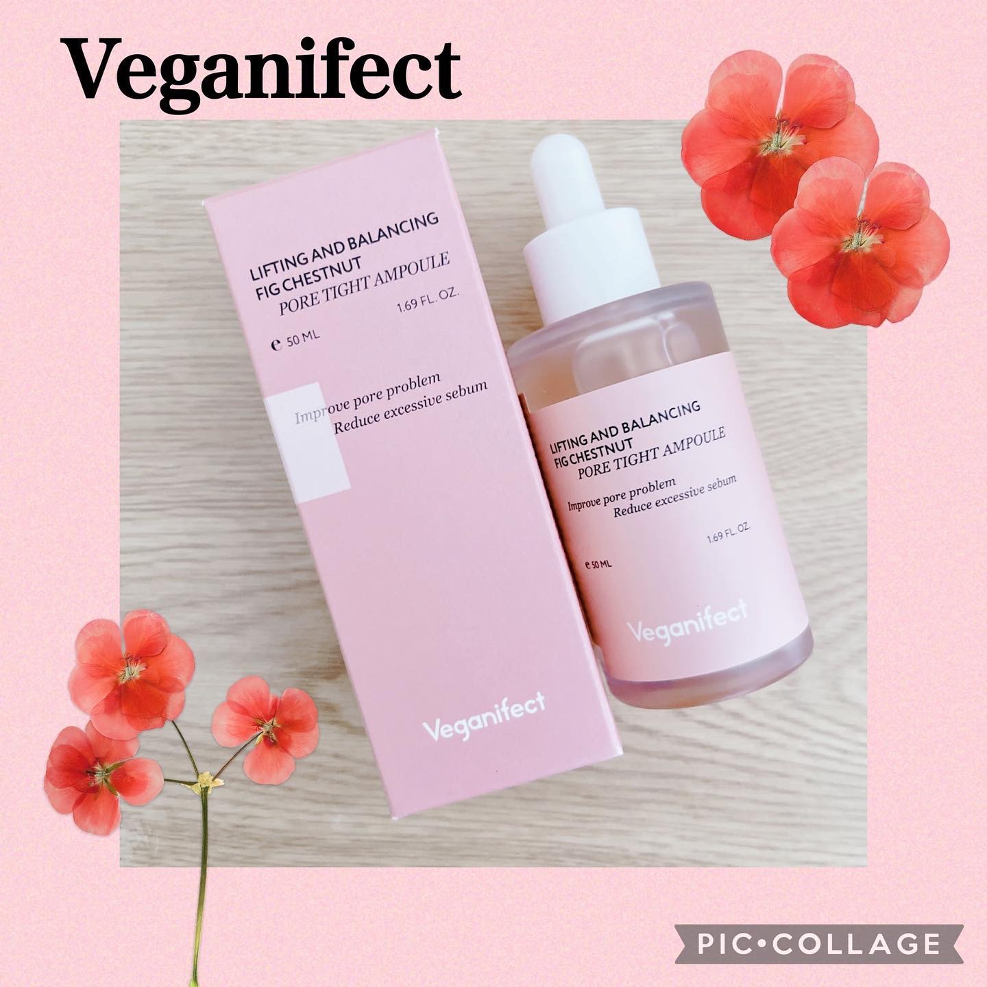 イチジク毛穴アンプル/Veganifect/美容液を使ったクチコミ（1枚目）