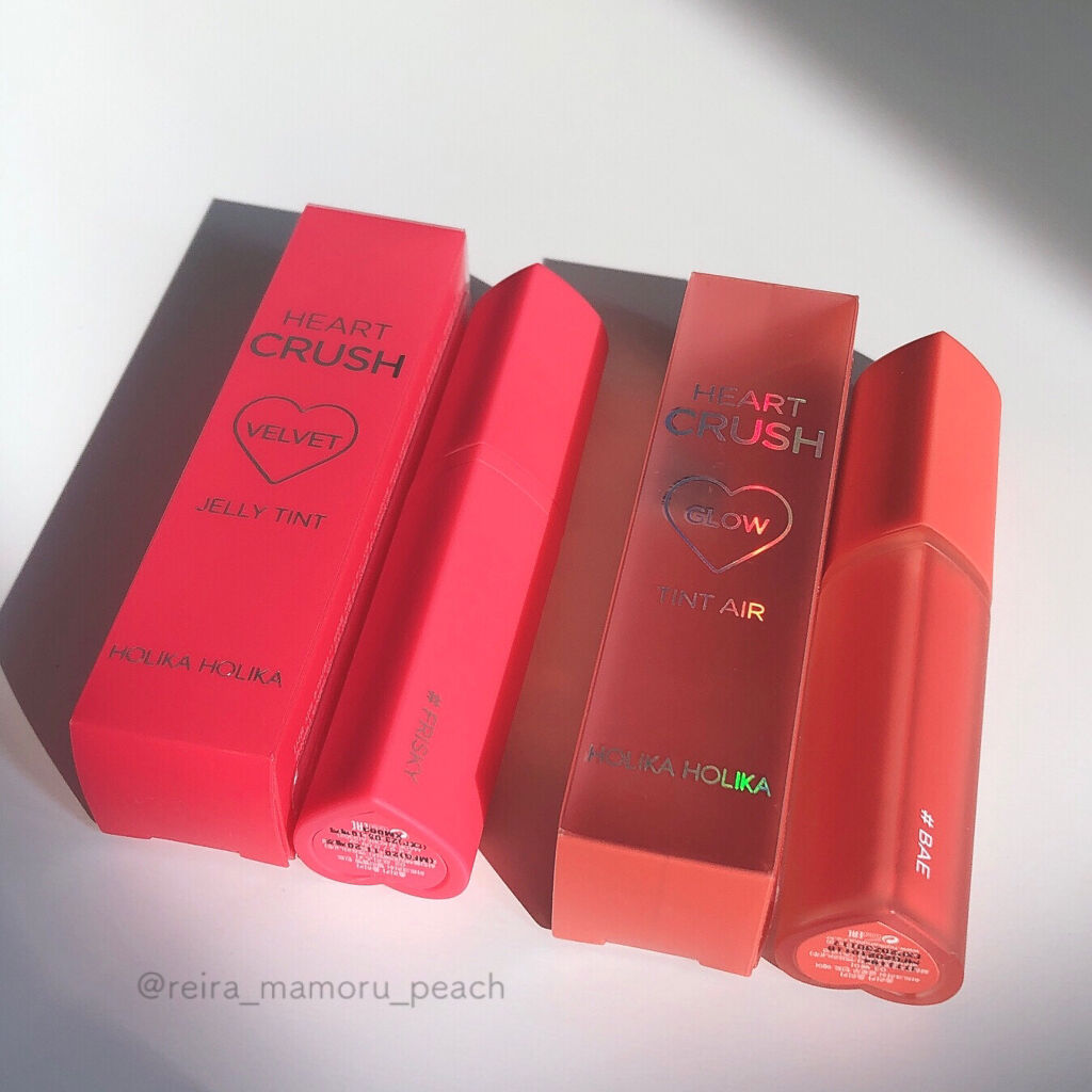 ホリカホリカ ハートクラッシュグローティントエアー/HOLIKA HOLIKA/リップティントを使ったクチコミ（3枚目）