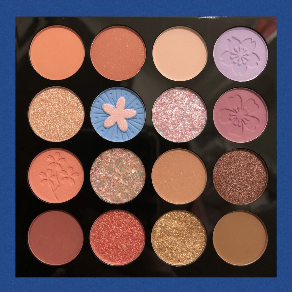 イメージ「マヤ」 アイシャドウパレット/ZEESEA/アイシャドウパレットを使ったクチコミ（2枚目）