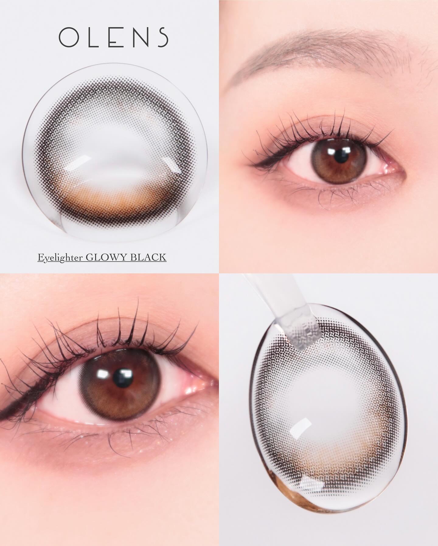 Eyelighter Glowy 1Month/OLENS/カラーコンタクトレンズを使ったクチコミ（3枚目）