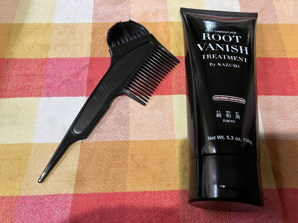ROOT VANISH 白髪染めカラーシャンプー/ トリートメント/綺和美/市販シャンプーを使ったクチコミ(2枚目)