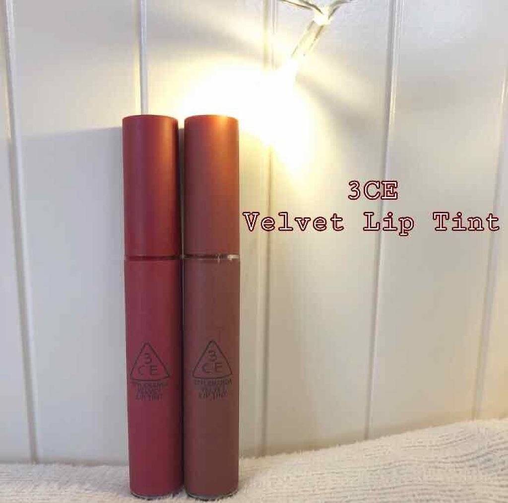 3CE ベルベット リップティント/3CE/リップティントを使ったクチコミ(1枚目)
