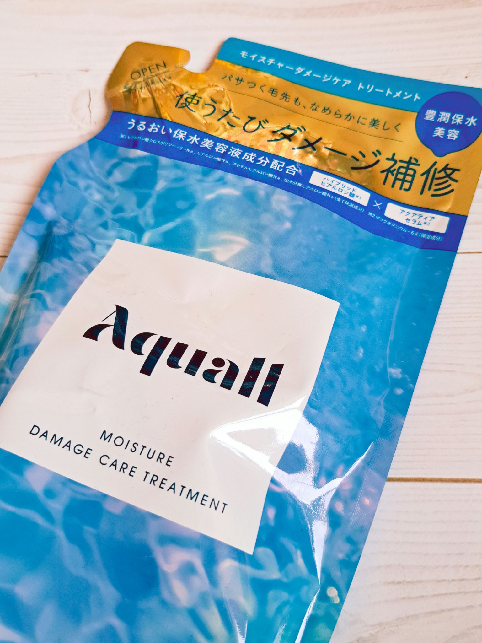 モイスチャーダメージケア シャンプー/トリートメント シャンプー 475ml/Aquall/市販シャンプーを使ったクチコミ（1枚目）