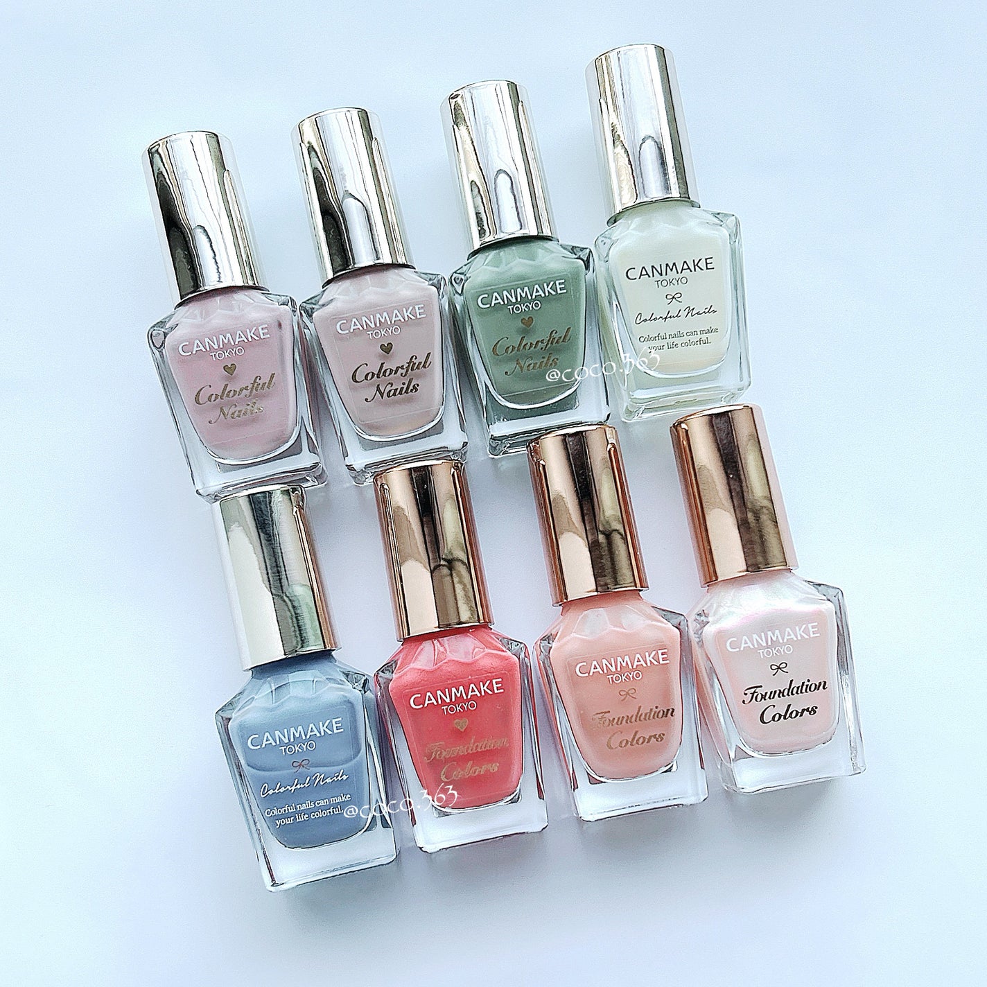 カラフルネイルズ/キャンメイク/マニキュアを使ったクチコミ(7枚目)