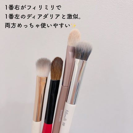 Sシルキーパウダーブラシ (L)883/fillimilli/メイクブラシを使ったクチコミ(4枚目)