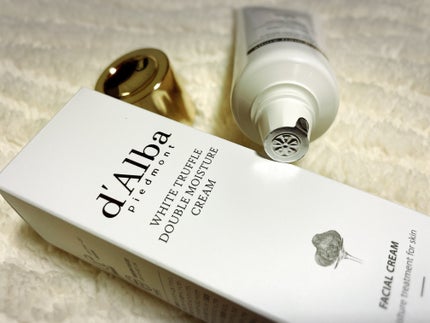 ホワイトトリュフダブルモイスチャークリーム/ダルバ/フェイスクリームを使ったクチコミ(3枚目)